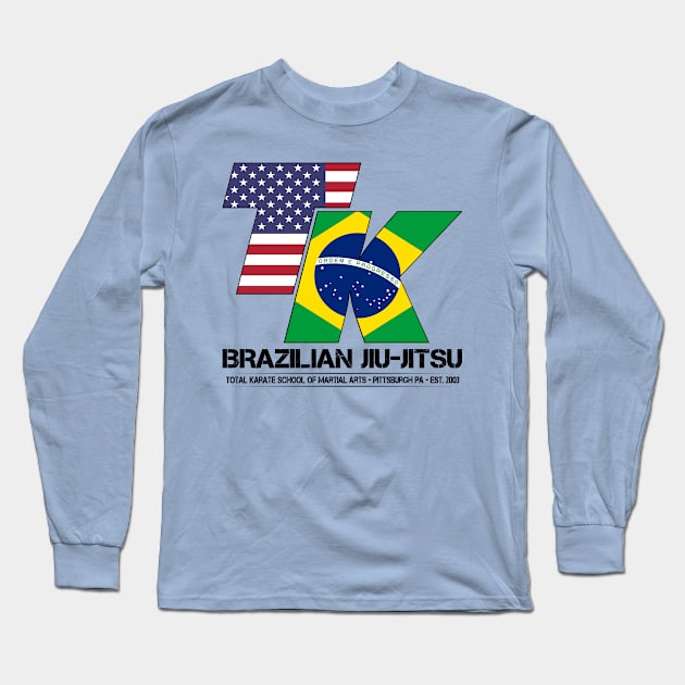 Total Karate Brazilian Jiu-Jitsu 2016 Long Sleeve T-Shirt by GrapplersWanted